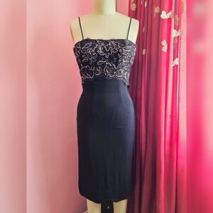 Vintage 1950s Wiggle Dress